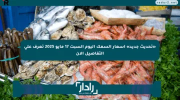 «تحديث جديد» اسعار السمك اليوم السبت 17 مايو 2025 تعرف على التفاصيل الآن